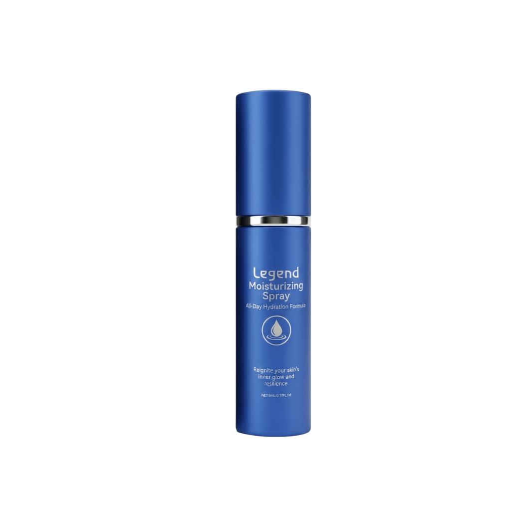 Legend Moisturizing Spray - a skincare spray for hydration and refreshed skin with a smooth application.