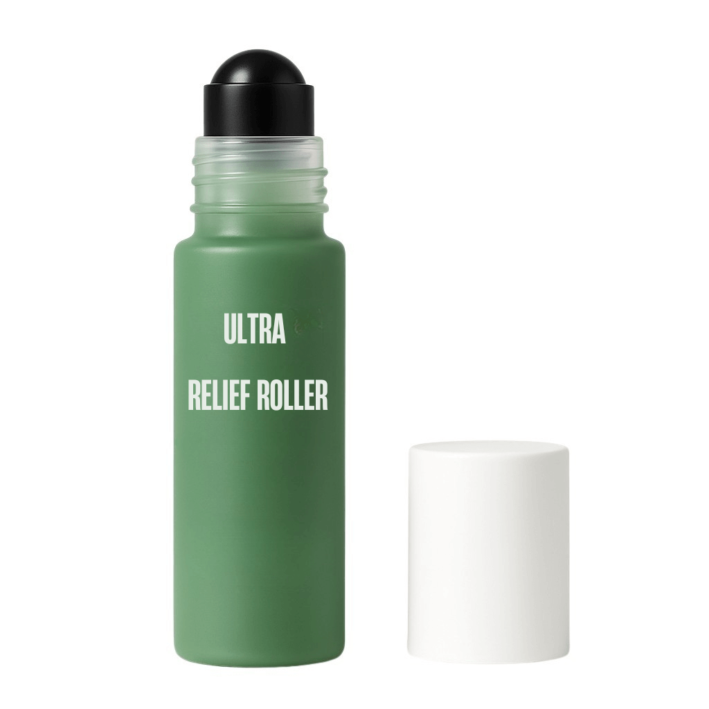 Ultra Relief Roller skincare product with easy-glide roller applicator for lightweight hydration.
