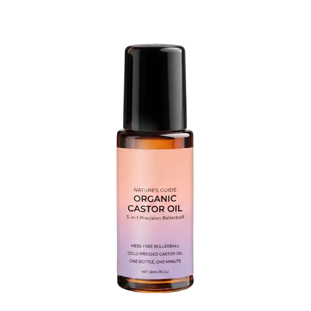 Premium Organic Castor Oil Roll-On
