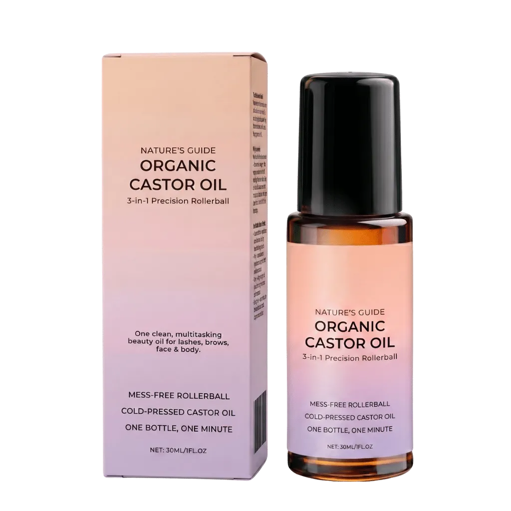 Premium Organic Castor Oil Roll-On