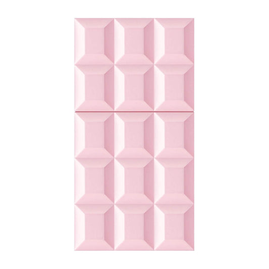 Revibe Zen Aroma Elegance pink decorative wall tiles in a stylish geometric pattern.