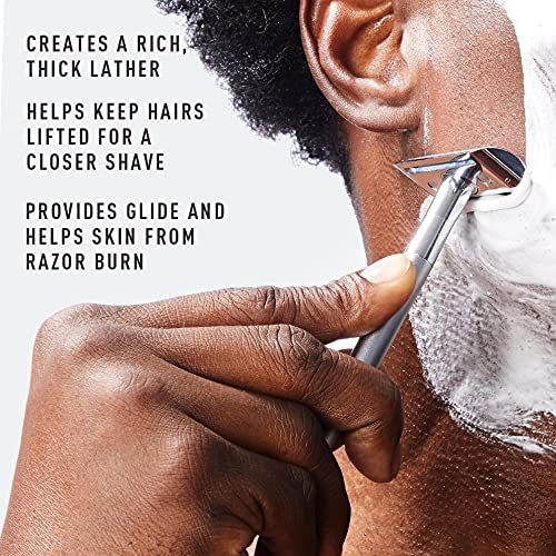 Person using Revibe Zen Aloe Shave Gel for a smooth, close shave, preventing razor burn and irritation.