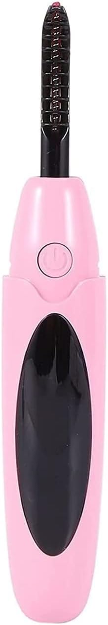 Revibe Zen Heated Eyelash Curler in pink, designed for safe, easy curling and defining of lashes.