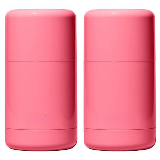 Revibe Zen Refreshing Deodorant bottles in vibrant pink, designed for sensitive skin and lasting freshness.